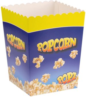 Popcornbägare Popz 0,8 liters 400st