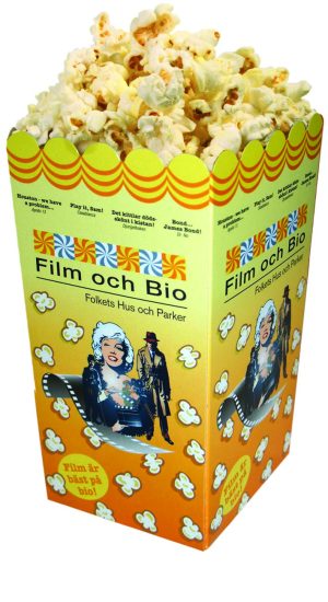 Popcornbägare 0,8 Liter Folkets Hus 400st
