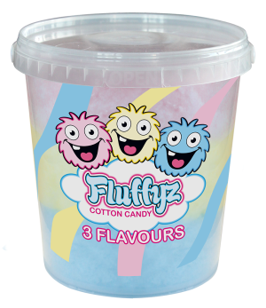 Sockervadd FLUFFYZ 3- smak 50g /24