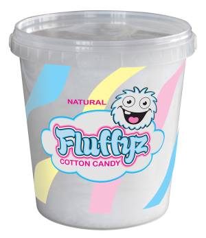 Outlet - Sockervadd Fluffyz Naturell 50 g