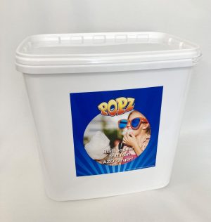 Färgat Socker Fizzy Popz Blå 8 kg FJ