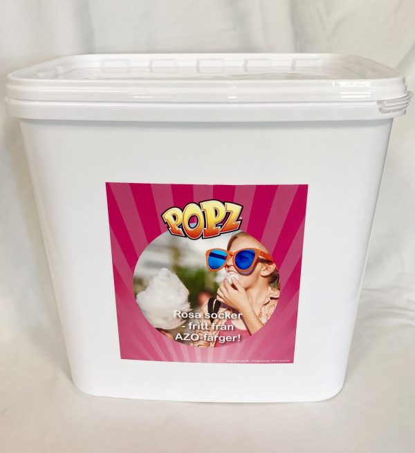 Färgat Socker Jordgubb 8 kg FJ