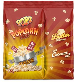 Popz Popcornkit 440g,  25 port