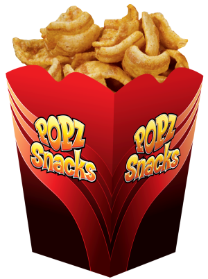 Snacksbägare Popz 1,4 liter 300st