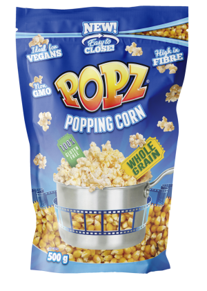 Popz Majs 500gr x 12 zip-påsar