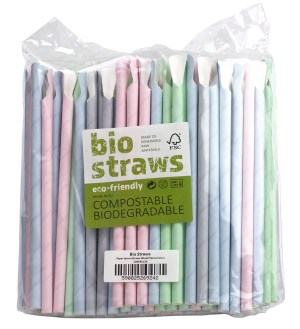 Spoon Straws Paper pastell 125/påse